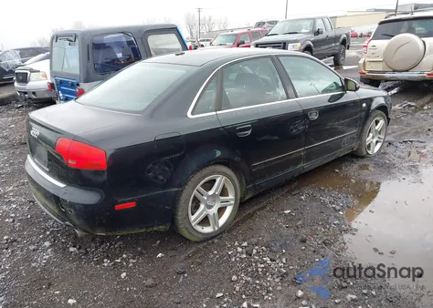 2008 Audi A4 2.0T из США, поврежденный, VIN WAUDF78E08A046102